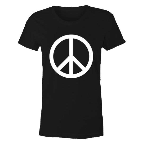 Barış Logolu Tişört, Peace Tişört, Baış Tişört, Peace Tshirt